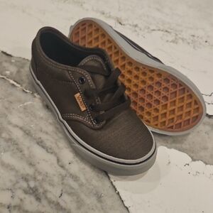 Vans Kids Dark Brown Sneakers